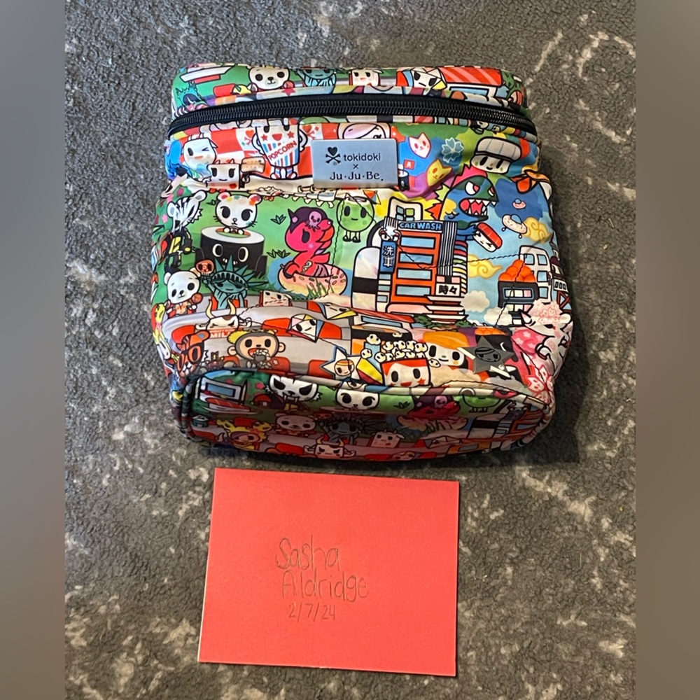 Ju-Ju-Be x Tokidoki 🍣Sushi Cars 🚙 Fuel Cell 🧡Well loved condition💚.
